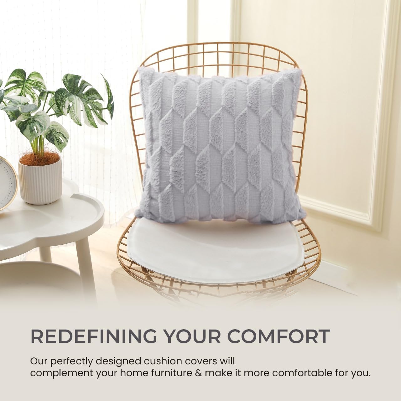 Pagnanno - Soft Velvet Cushion Covers Set of 2 & 4