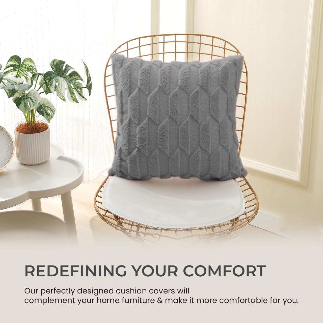 Pagnanno - Soft Velvet Cushion Covers Set of 2 & 4