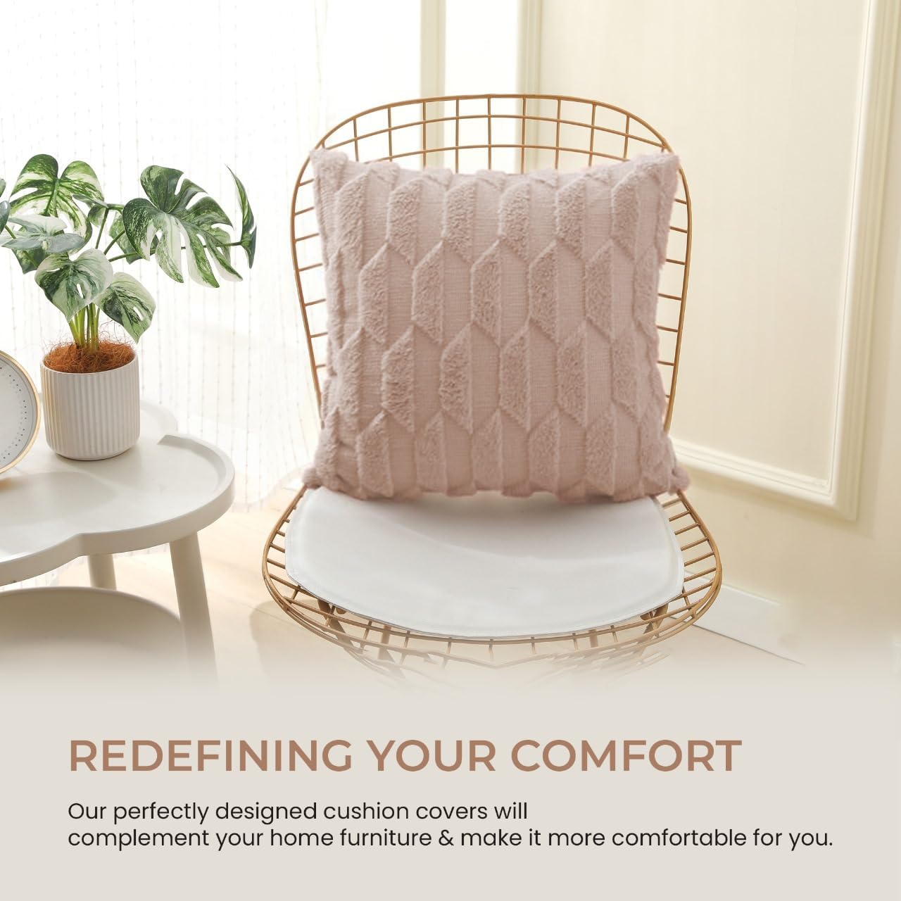 Pagnanno - Soft Velvet Cushion Covers Set of 2 & 4