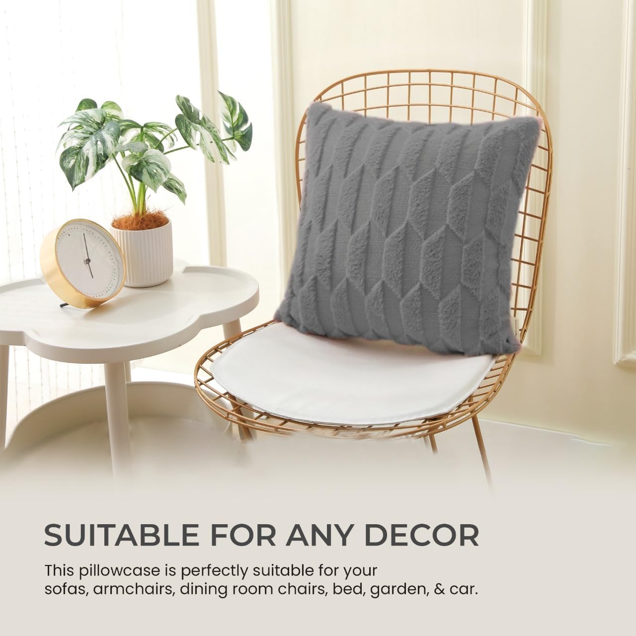 Pagnanno - Soft Velvet Cushion Covers Set of 2 & 4