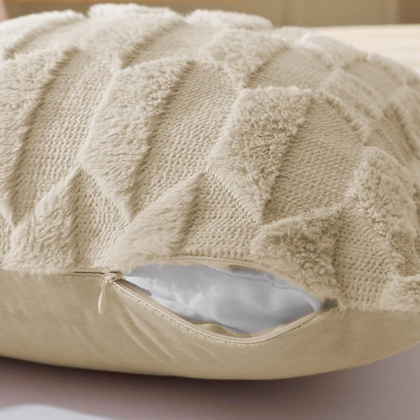 Pagnanno - Soft Velvet Cushion Covers Set of 2 & 4