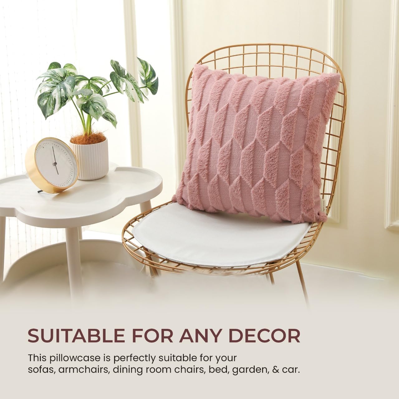 Pagnanno - Soft Velvet Cushion Covers Set of 2 & 4