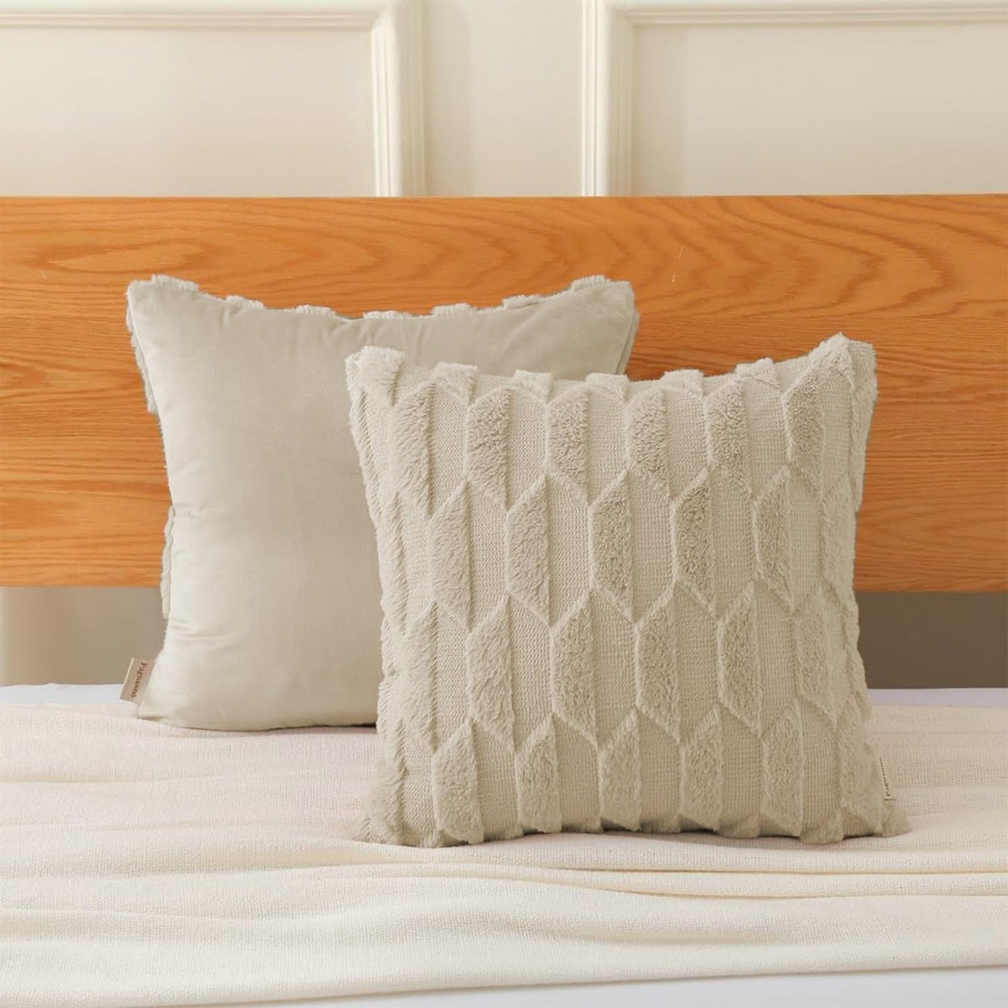 Pagnanno - Soft Velvet Cushion Covers Set of 2 & 4