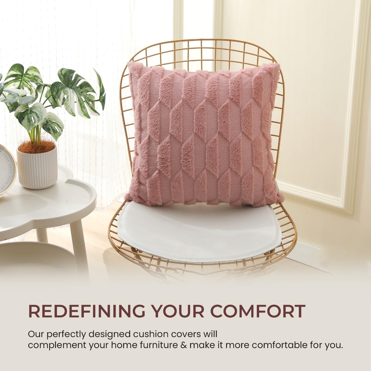 Pagnanno - Soft Velvet Cushion Covers Set of 2 & 4