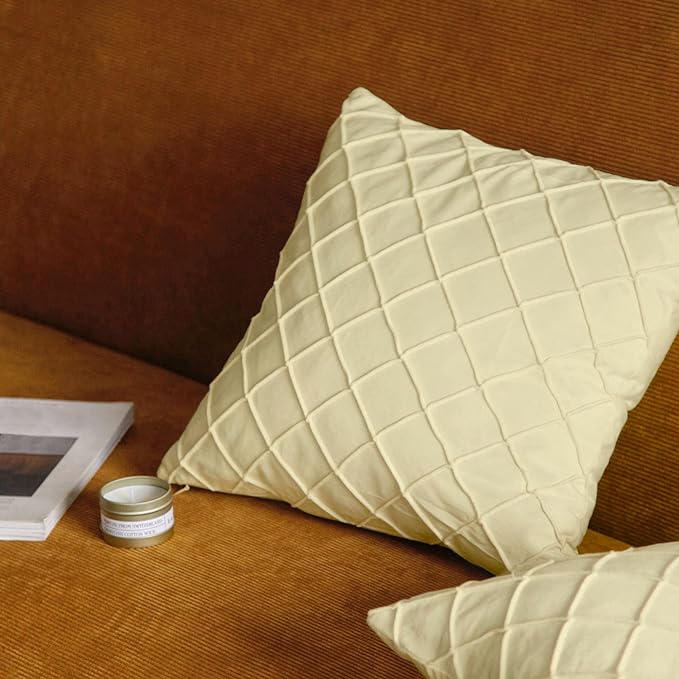 Pagnanno - Soft Velvet Cushion Covers Set of 2 & 4 - Design 8