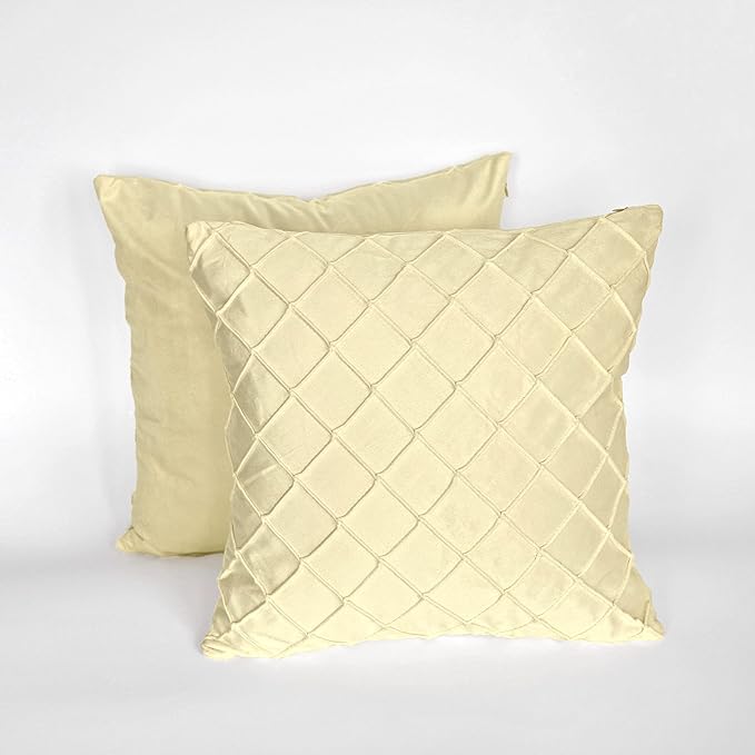Pagnanno - Soft Velvet Cushion Covers Set of 2 & 4 - Design 8