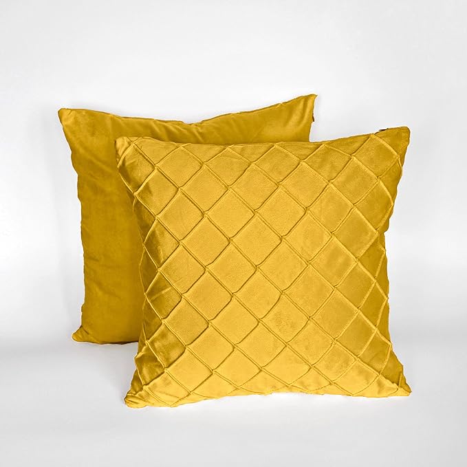 Pagnanno - Soft Velvet Cushion Covers Set of 2 & 4 - Design 8