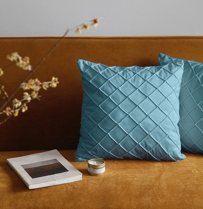 Pagnanno - Soft Velvet Cushion Covers Set of 2 & 4 - Design 8