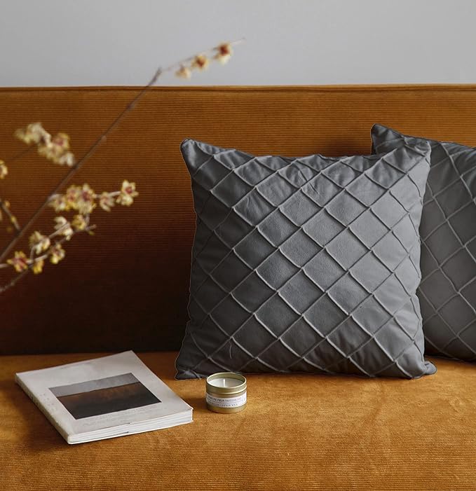 Pagnanno - Soft Velvet Cushion Covers Set of 2 & 4 - Design 8