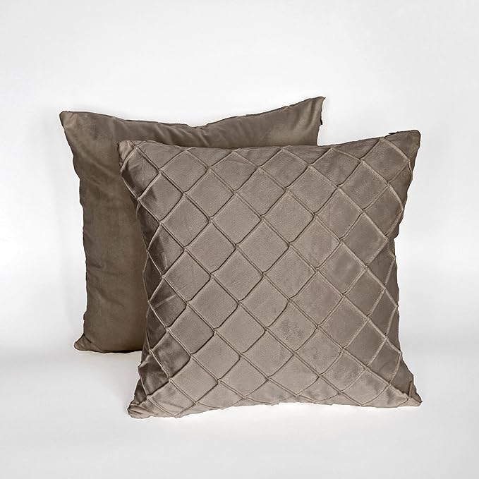 Pagnanno - Soft Velvet Cushion Covers Set of 2 & 4 - Design 8
