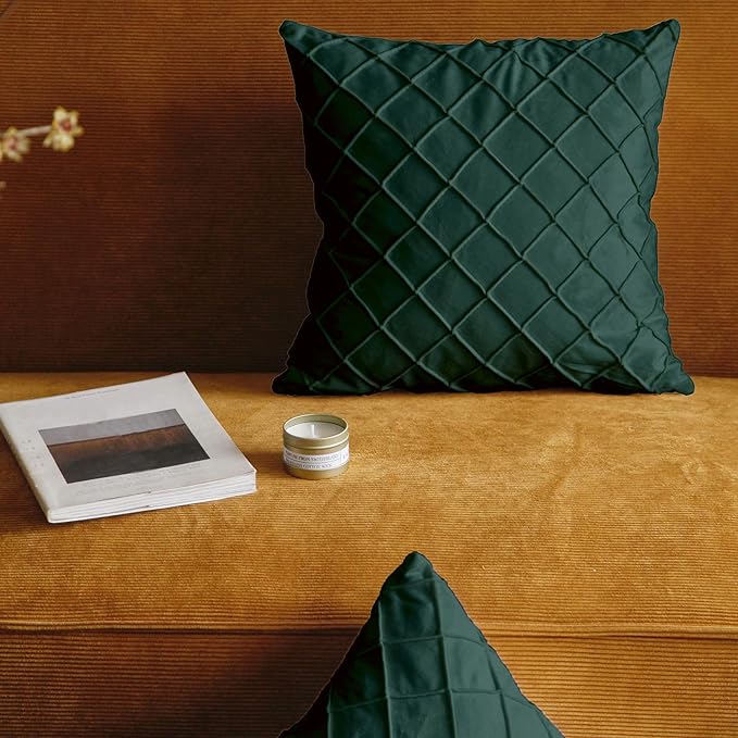 Pagnanno - Soft Velvet Cushion Covers Set of 2 & 4 - Design 8