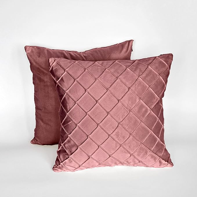 Pagnanno - Soft Velvet Cushion Covers Set of 2 & 4 - Design 8