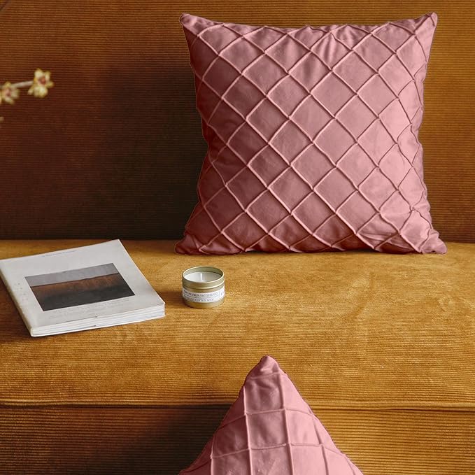 Pagnanno - Soft Velvet Cushion Covers Set of 2 & 4 - Design 8