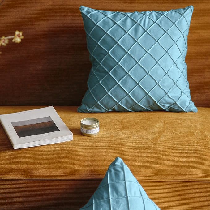 Pagnanno - Soft Velvet Cushion Covers Set of 2 & 4 - Design 8