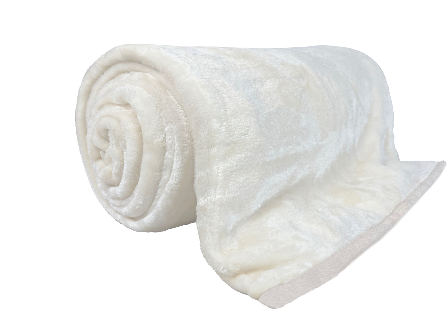 Bear & Panda - Faux Fur Mink Throw Travel Blankets