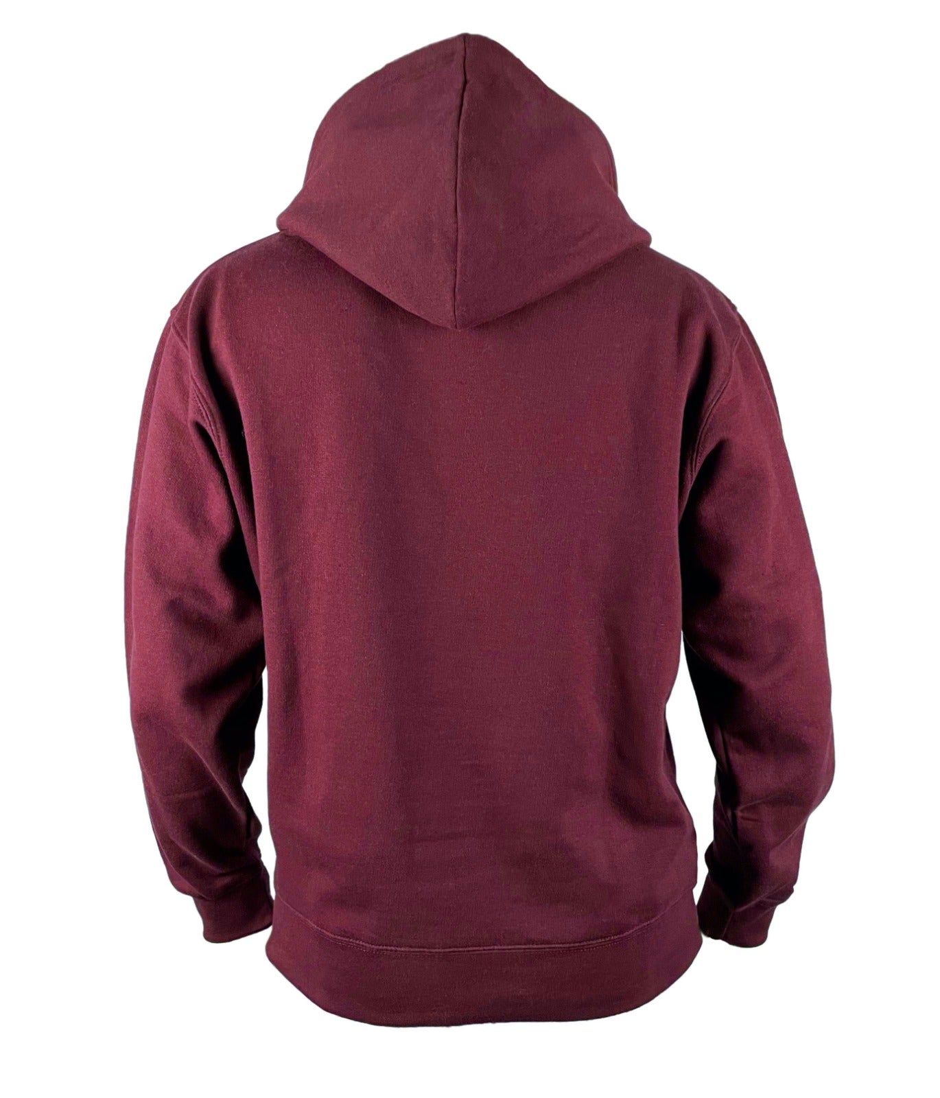Vasego - Work & lounge Wear Fleece Hoodie in Burgandy