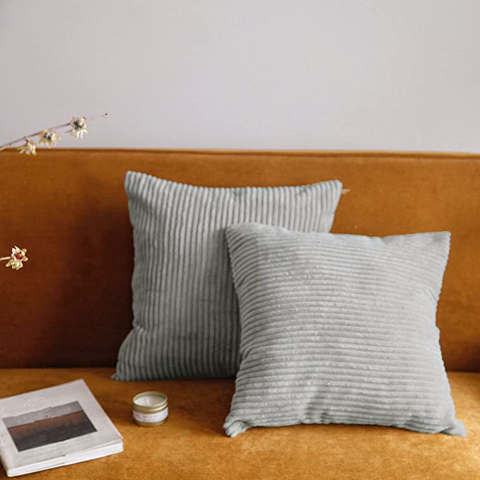 Pagnanno - Corduroy- Velvet Cushion Covers Set of 2 & 4