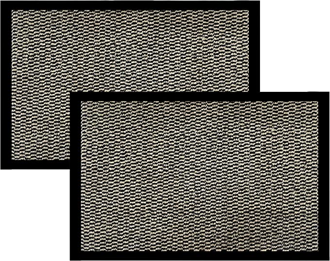 Dirt Trapper Door Mat - Barrier Mat - Pack of 2 Sky view - beige