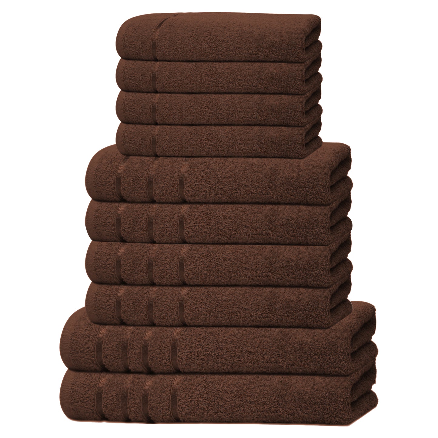 Bear & Panda - Bath Towel 10 Piece Set