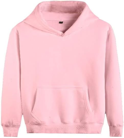 Vasego - Cozy Warm Plain Hoodie for Kids