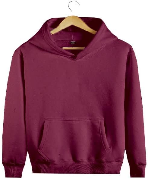 Vasego - Cozy Warm Plain Hoodie for Kids