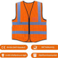 Vasego - Hi Visibility Executive Reflective Safety Vest in Black