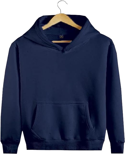 Vasego - Cozy Warm Plain Hoodie for Kids