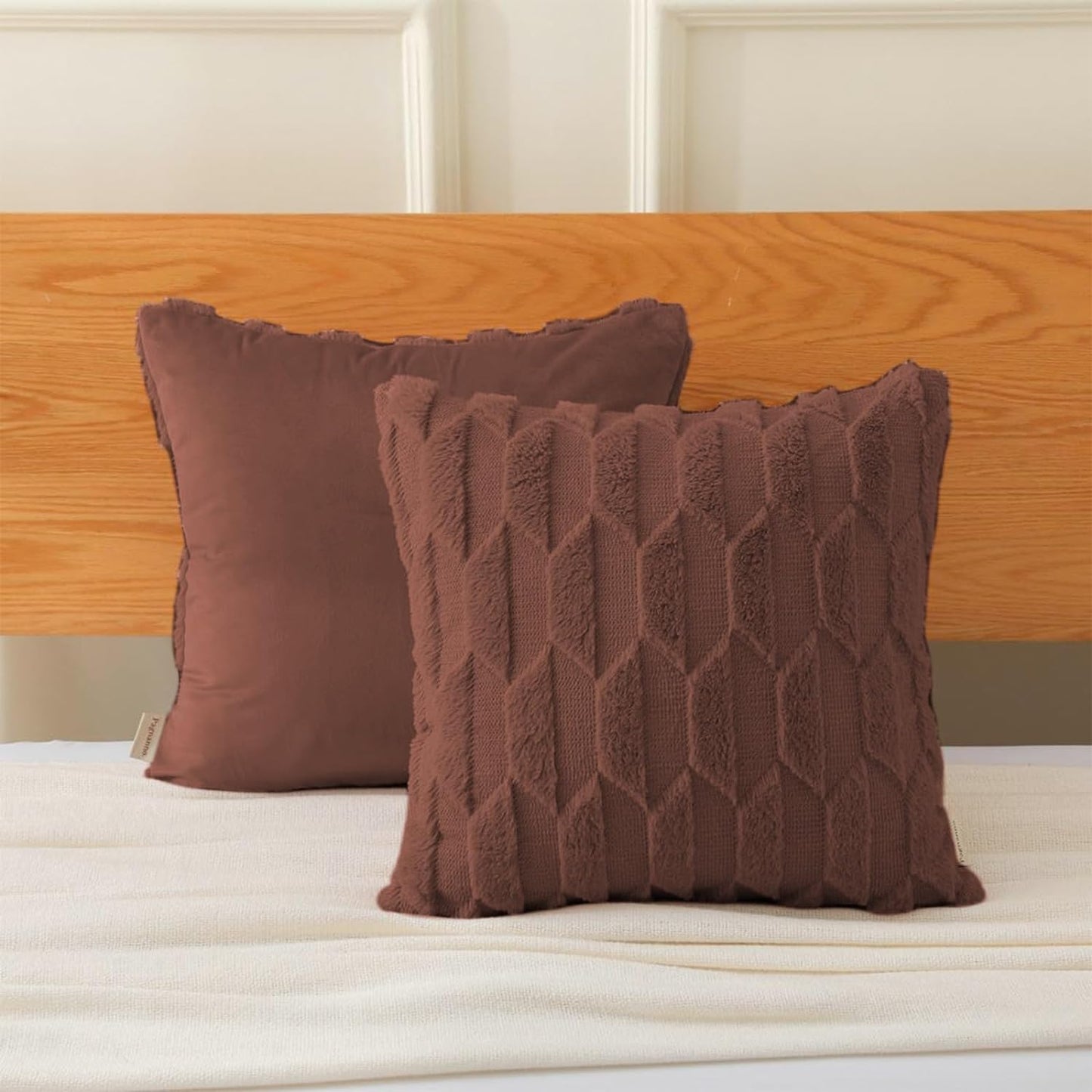 Pagnanno - Soft Velvet Cushion Covers Set of 2 & 4