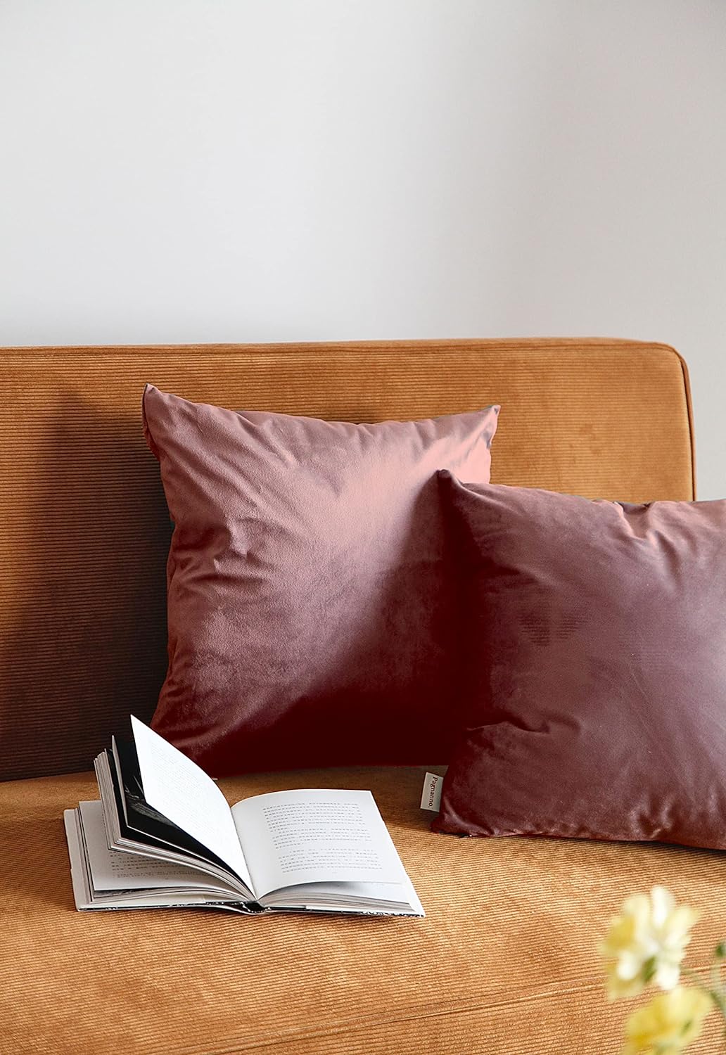 Pagnanno - Plain - Velvet Cushion Covers Set of 2 & 4