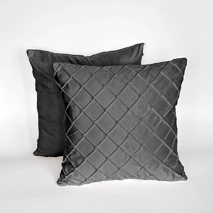 Pagnanno - Soft  Velvet Cushion Covers Set of 2 & 4 - Design 8