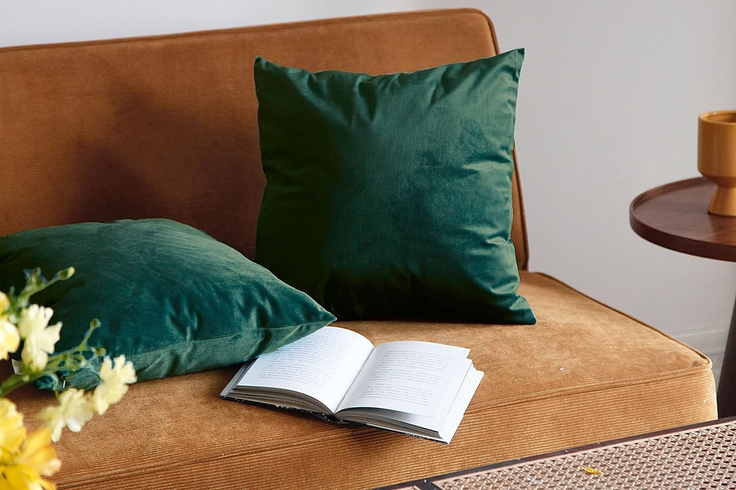 Pagnanno - Plain - Velvet Cushion Covers Set of 2 & 4