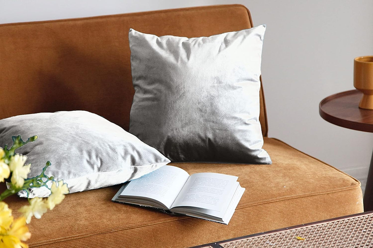 Pagnanno - Plain - Velvet Cushion Covers Set of 2 & 4