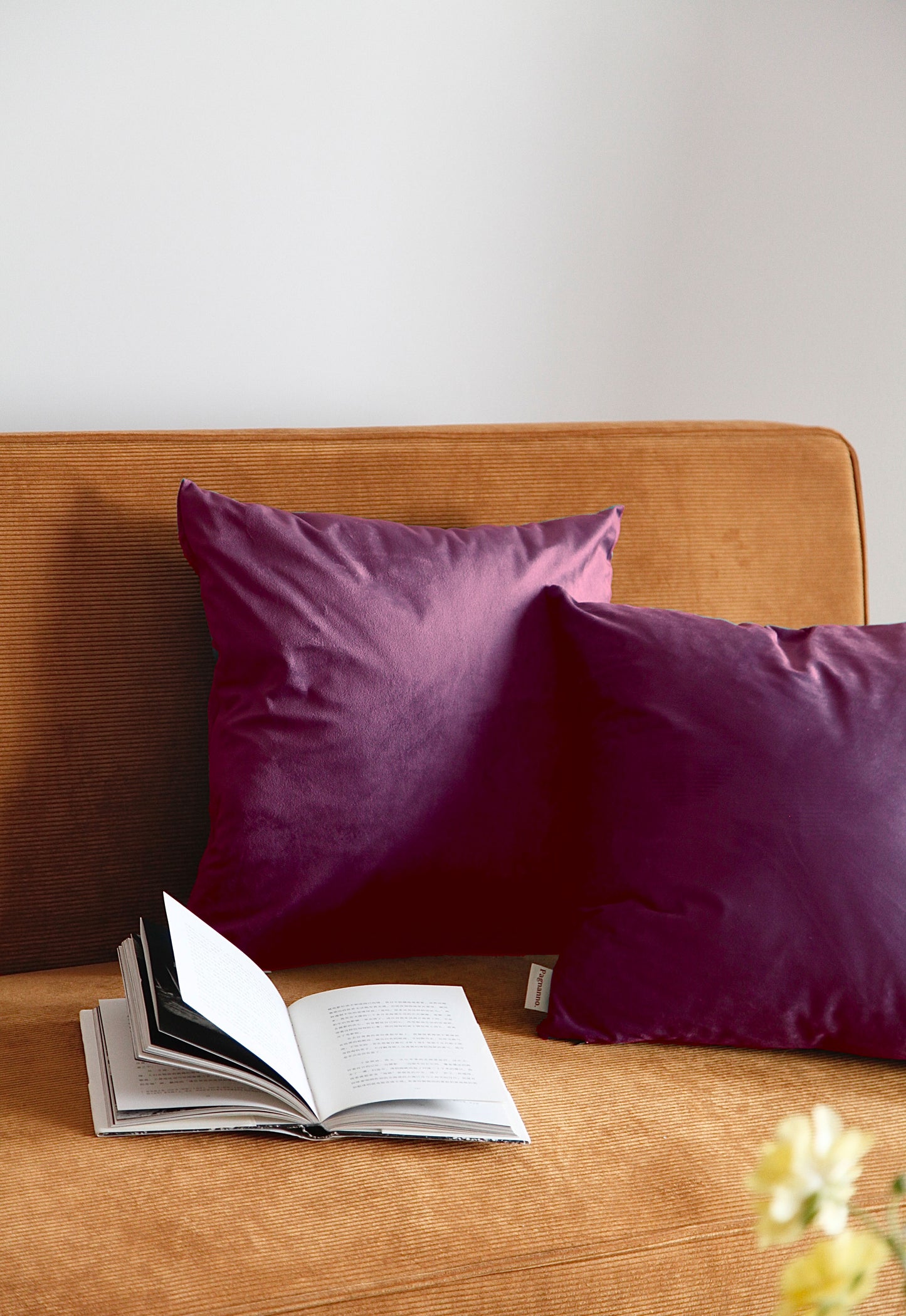 Pagnanno - Plain - Velvet Cushion Covers Set of 2 & 4