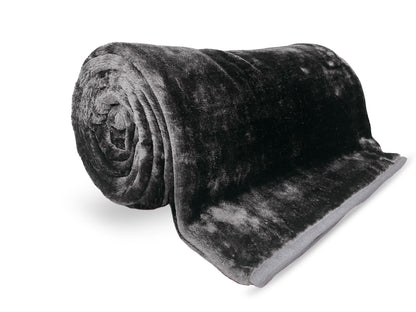 Bear & Panda - Faux Fur Mink Throw Travel Blankets