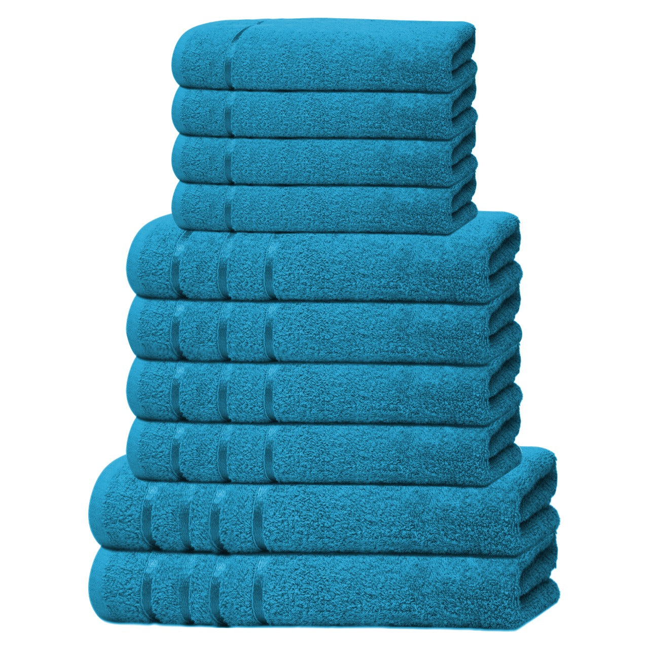 Bear & Panda - Bath Towel 10 Piece Set