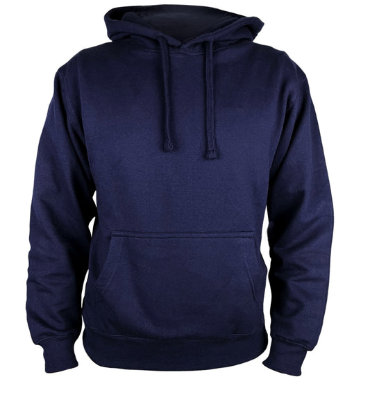 Vasego - Work & lounge Wear Fleece Hoodie in Navy