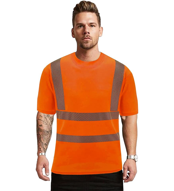 Vasego - Hi Visibility Reflective Safety T- Shirt