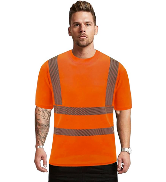 Vasego - Hi Visibility Reflective Safety T- Shirt