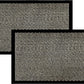 Dirt Trapper Door Mat - Barrier Mat - Pack of 2 Sky view - beige